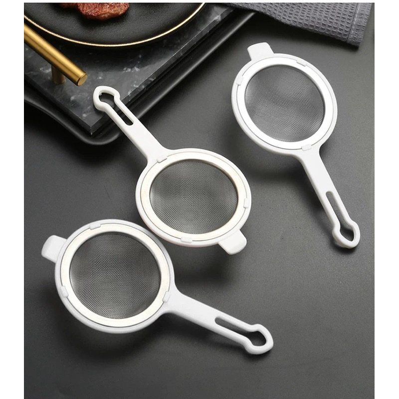 SARINGAN TEH / SARINGAN AMPAS KOPI / SARINGAN STAINLESS STEEL MPASI /SARINGAN MPASI GAGANG PLASTIK