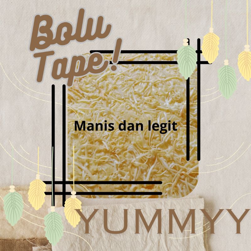 

Bolu Tape susu Keju panggang