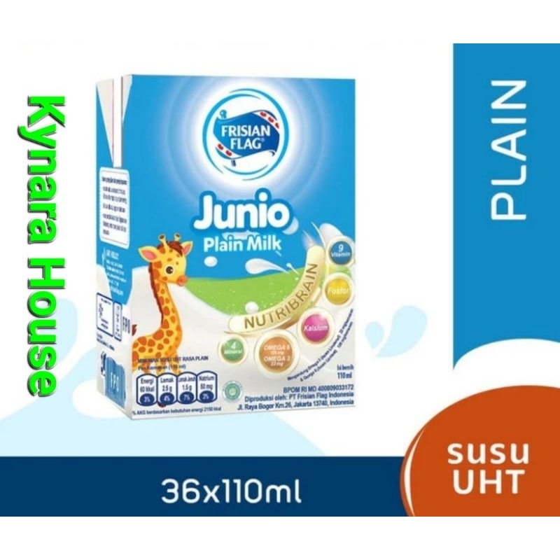 

Frisian Flag Susu Cair Junio Plain 36x110ml (Karton)