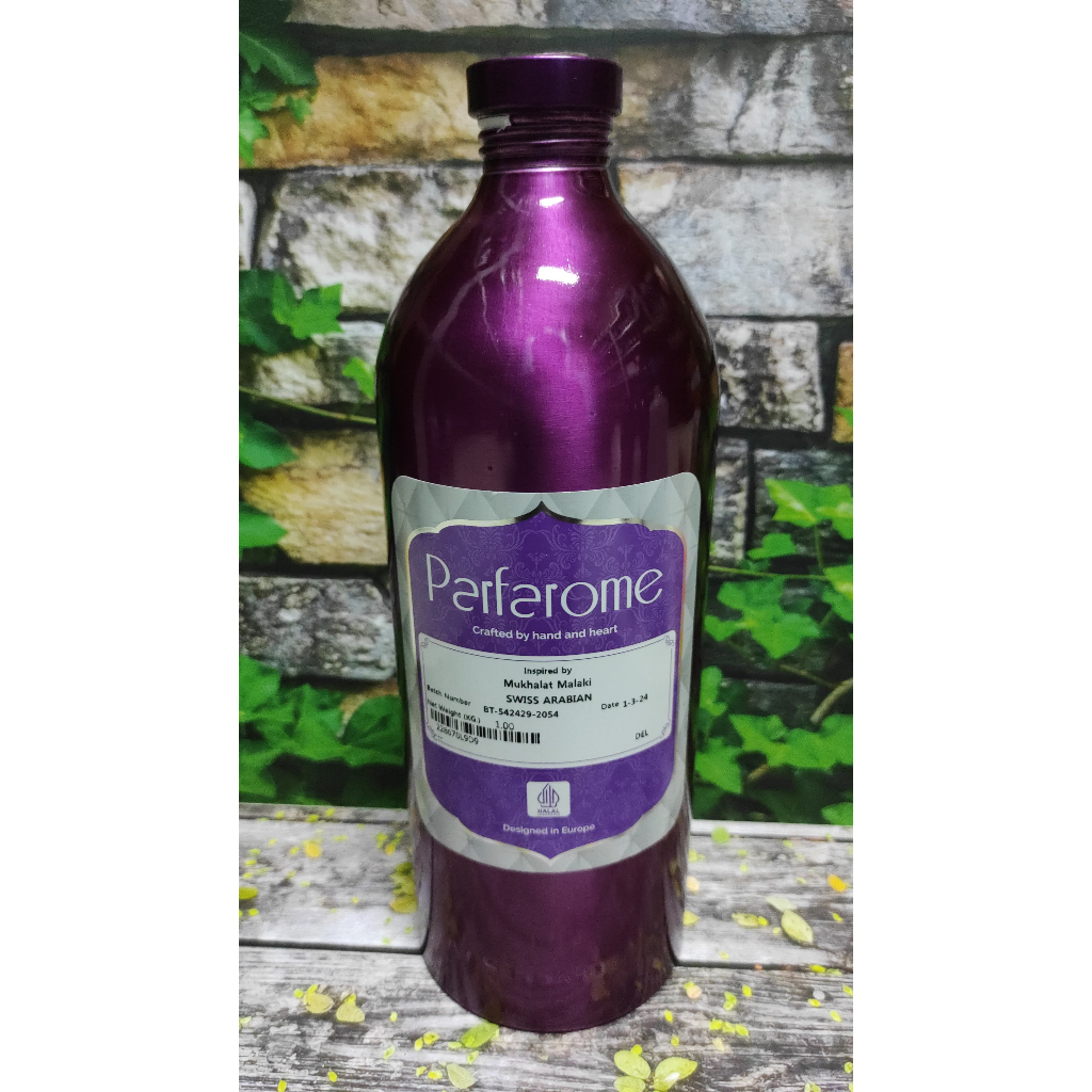 MUKHALAT AL MALIKI BY PARFAROME DELUXE KEMASAN SEGEL KALENG 1KG ( ORIGINAL )