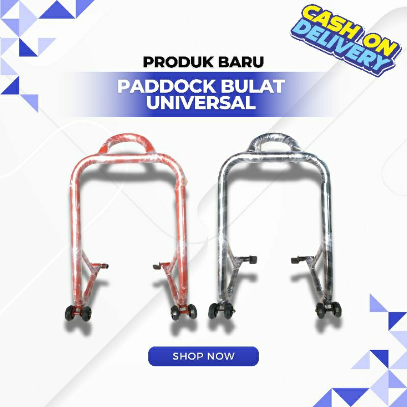 Paddock Bulat Universal KLX150 CRF150 L WR155 NINJA 250 VIXION CB15R Paddock Motor Bebek Universal