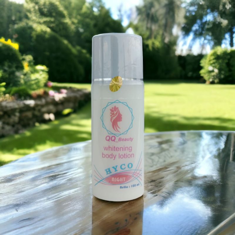 HB PEMUTIH premium malam HYCO QQ body whitening ORIGINAL  100%