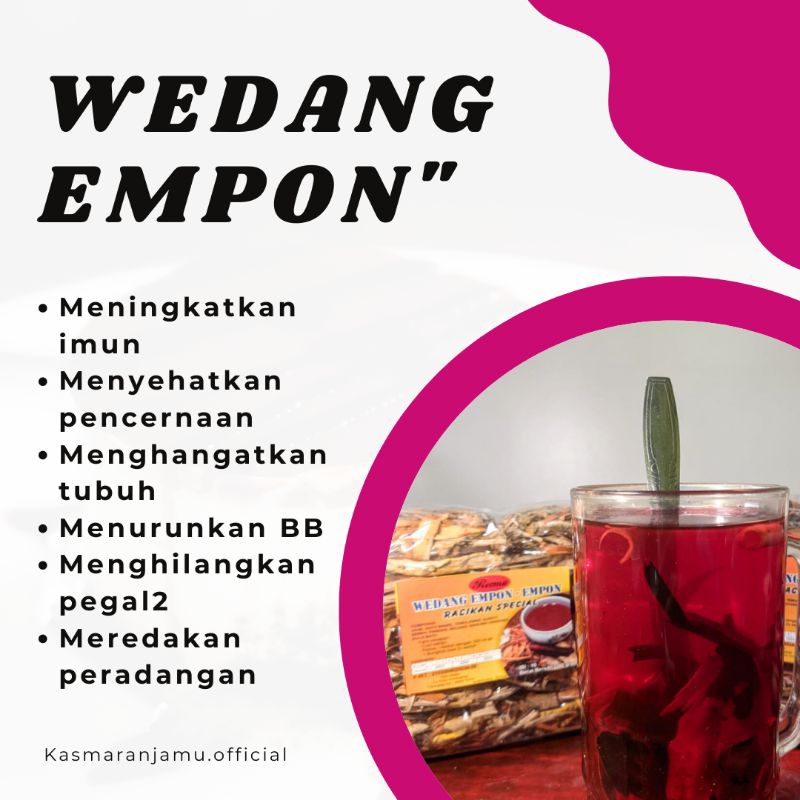 

Wedang empon-empon isi 10lengkap gula batu