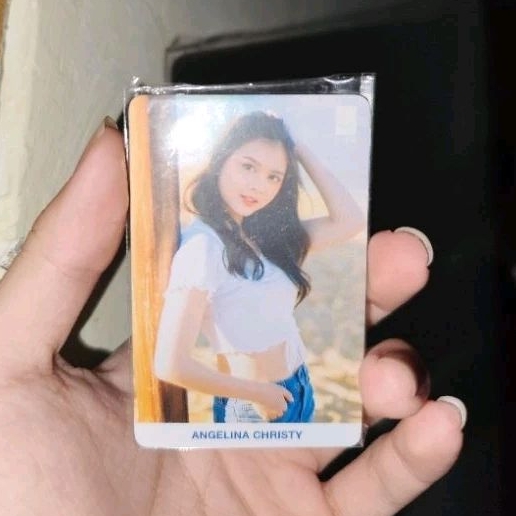 Photocard Summer tour Angelina Christy Official