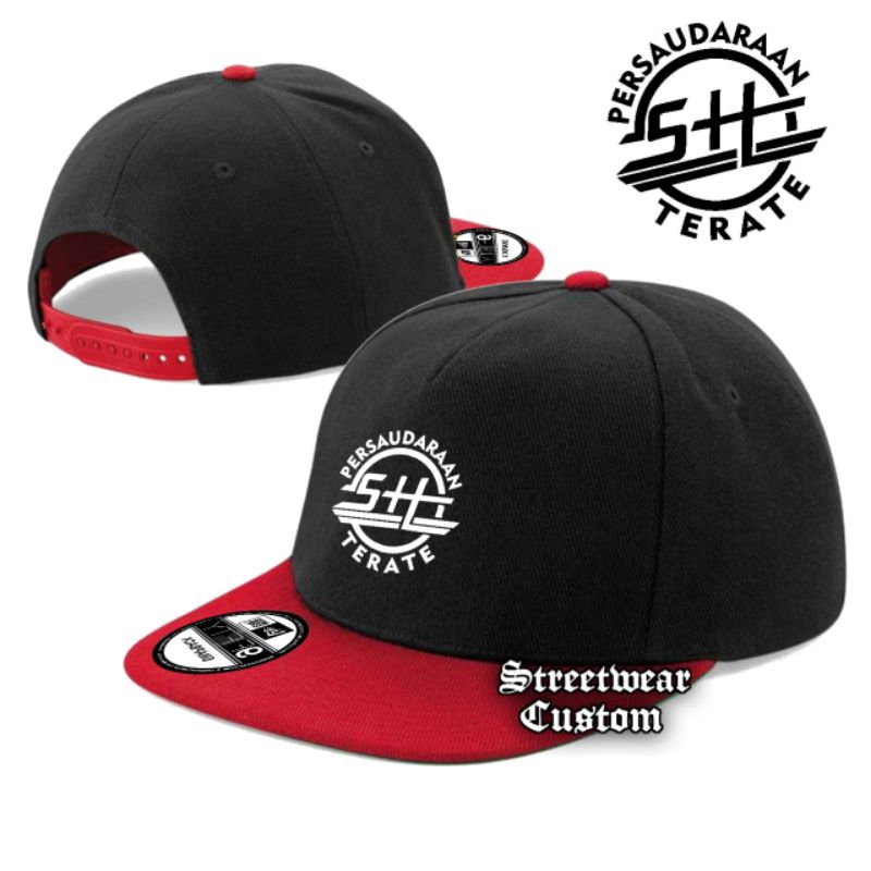 Topi PSHT Snapback Distro / Topi Trucker Snapback Jaring / Topi Casual Pria Wanita
