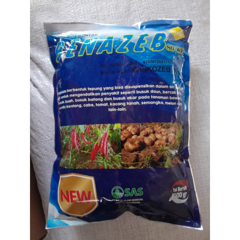 fungisida benazeb bahan aktif mancozeb biru