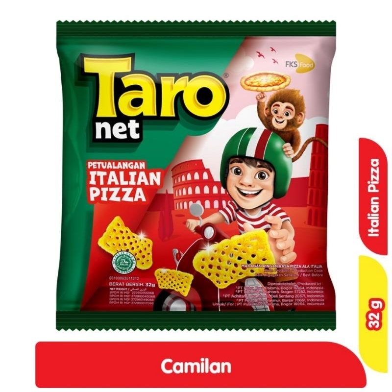 

Taro Net Snack Italian Pizza isi 32 gram