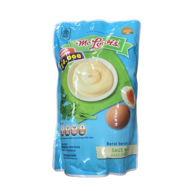 

✅ HAHA STORE | Saus Mayo Original Mc Lewis Pouch 1 Kg