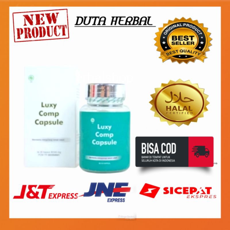 Luxy Comp Capsule Suplemen Whitening + Slimming Herbal
