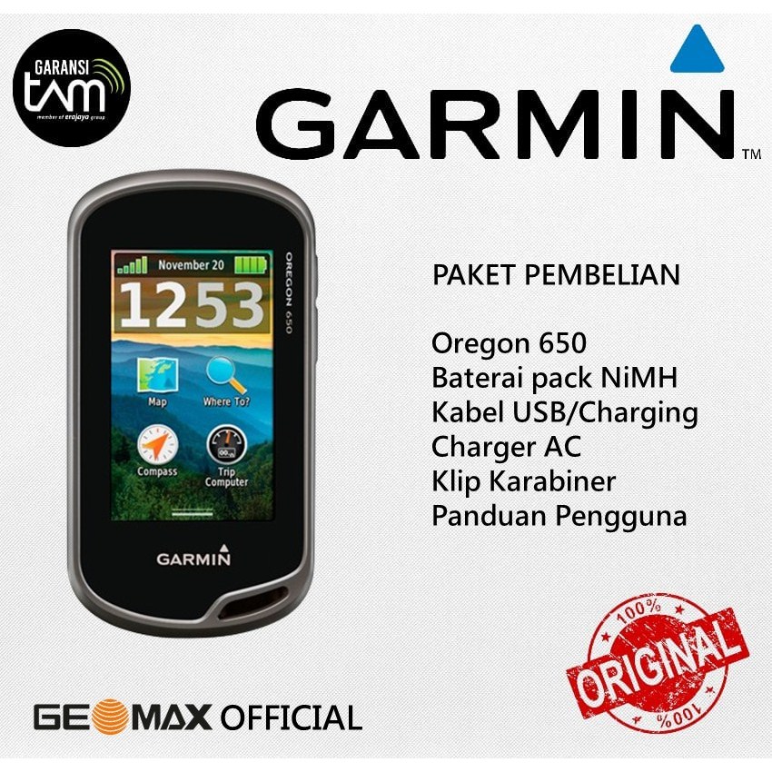 Gps Garmin Oregon 650 Bekas / Gps Garmin Oregon 650