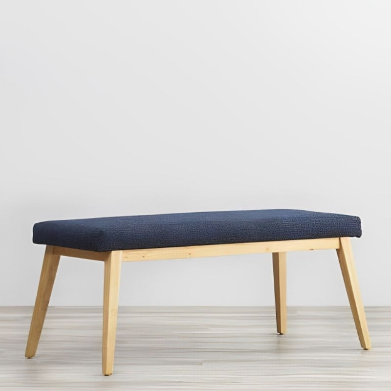BENCH KURSI PANJANG KAYU JATI MINIMALIS MODEL KURSI SOFA JOK EMPUK UKURAN PANJANG 110 CM BANGKU PANJ