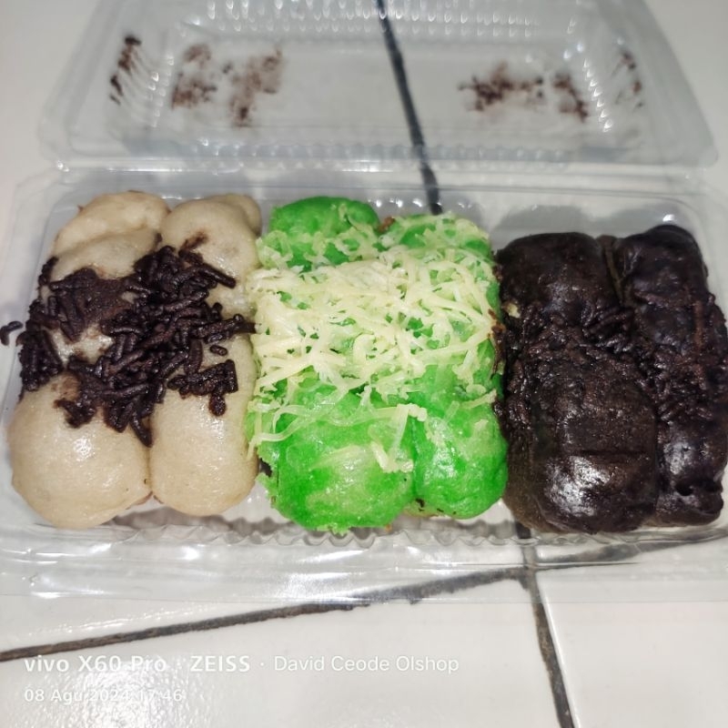 

(6pcs) Kue Pukis Enak Lembut Original Keju Coklat Pandan