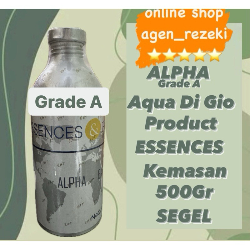 ALPHA GRADE A BY ESSENCES & PARFUMS 500gr segel aquadigio
