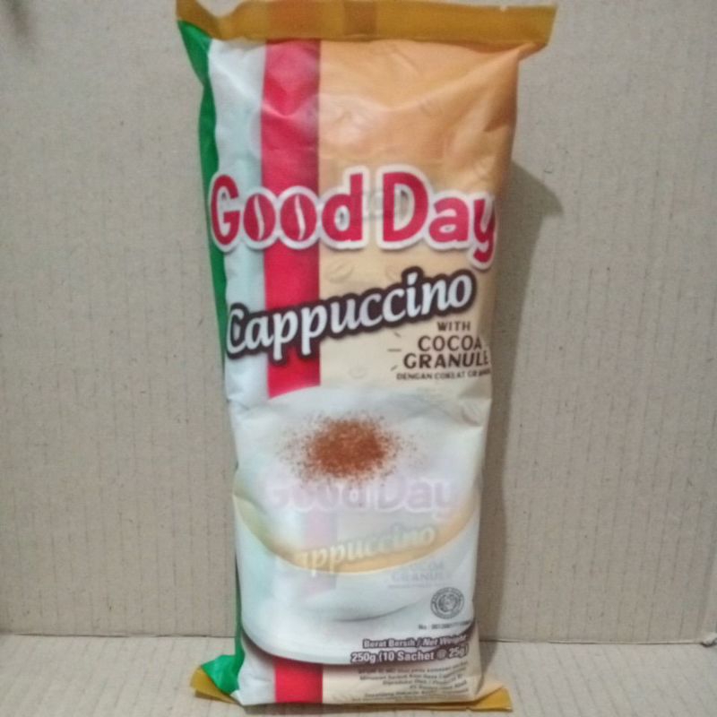 

Good Day Cappuccino With Cocoa Granule Isi 10