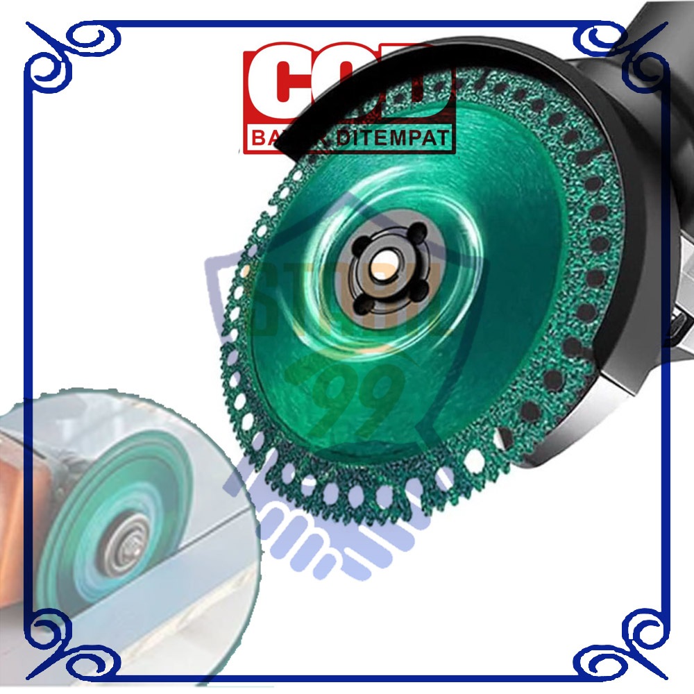 Mata Gerinda Diamond Gergaji Potong Belah Kaca Keramik Serbaguna Pisau Diamond Multifungsi