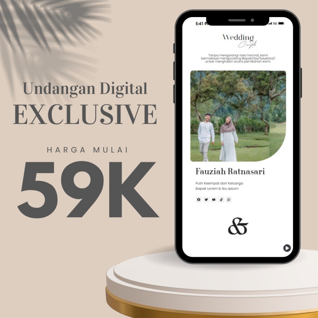 undangan digital ekslusif | undangan website  | undangan link, undangan nikah web web nikah nikah | 