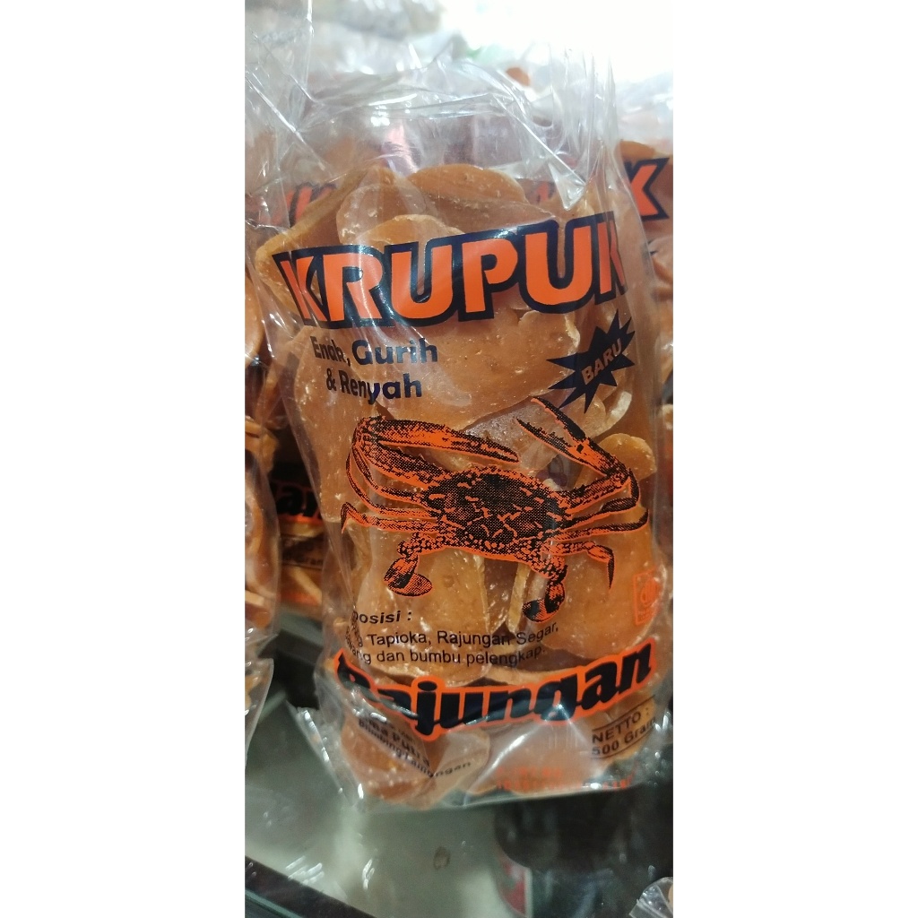 

Krupuk Rajungan dan tengiri