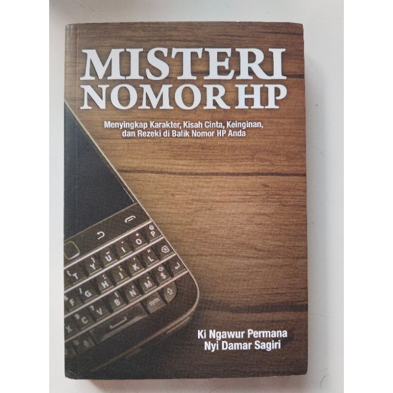Buku Misteri Nomor HP.
