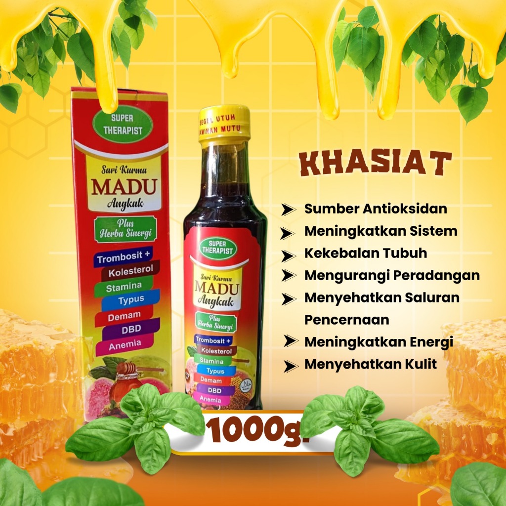 

AKEH Sari Kurma Madu Angkak Therapist 480 gr