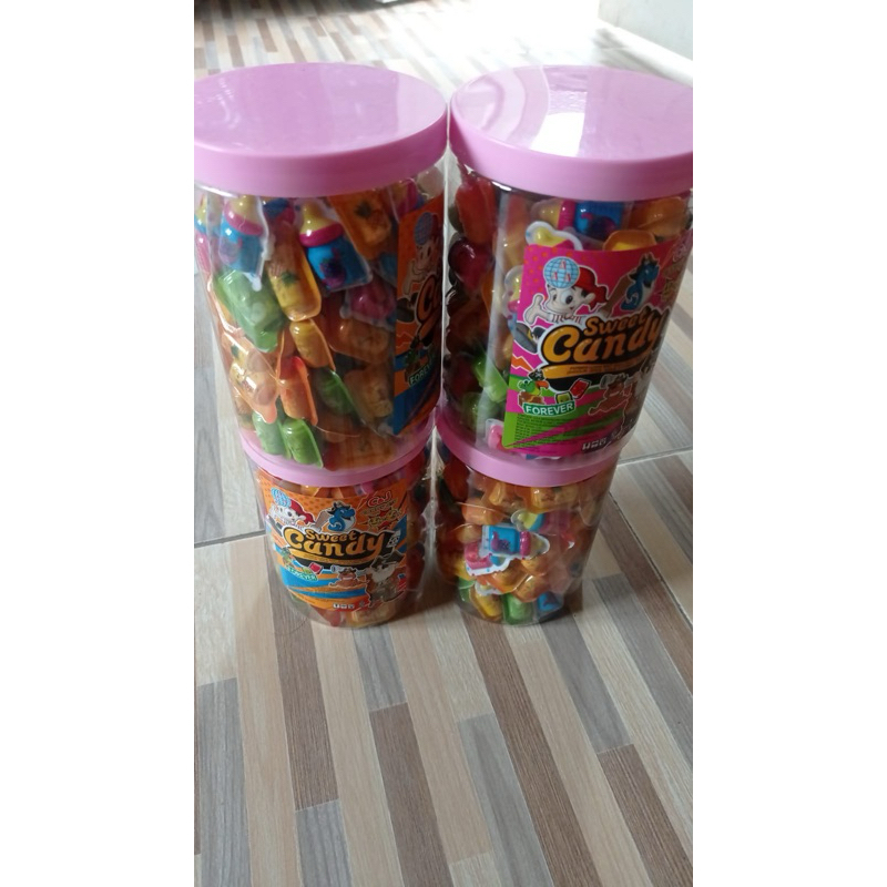 

C&J MINI BOTTLE PERMEN TOPLES ISI 120