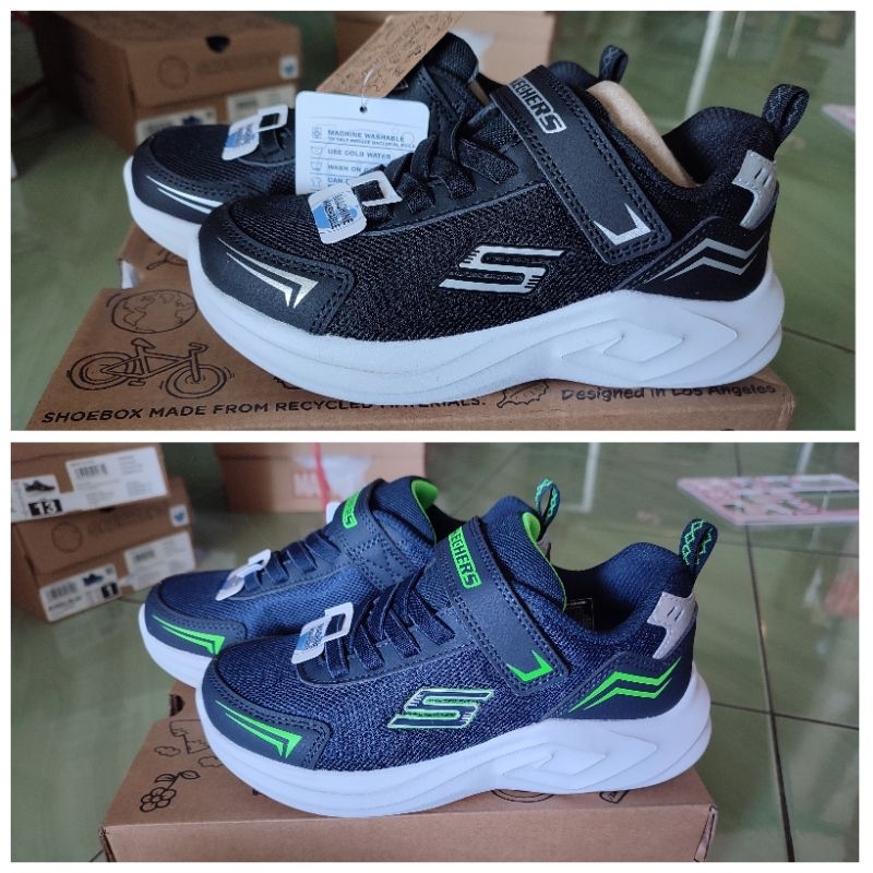 Sepatu Skechers Anak Laki Laki Original