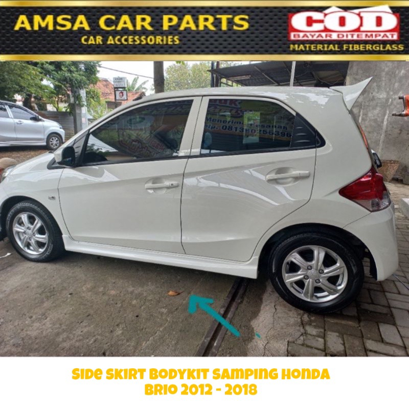 Side skirt bodykit samping Honda Brio Lama Sideskirt Brio Old Sepasang Kanan Kiri [COD] [REQUEST WAR