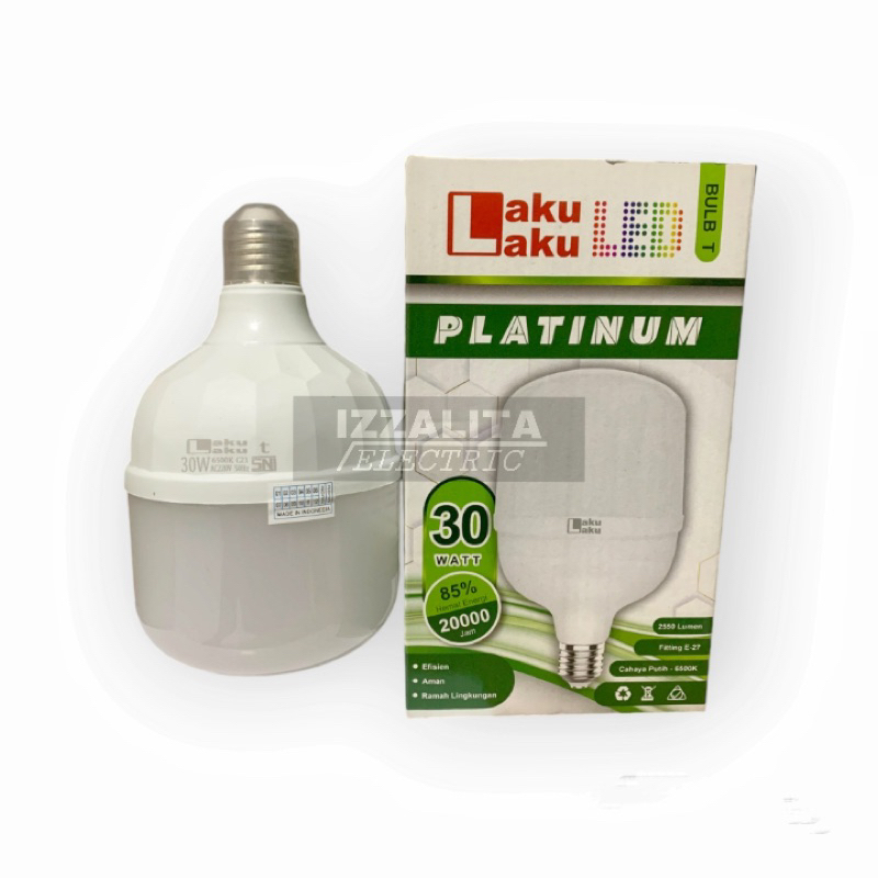 LAMPU LED 30 WATT PLATINUM LAMPU SUPER TERANG LAMPU BUBL T 30 WATT LAMPU LED 30 WATT