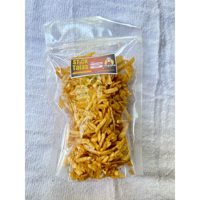 

Stik Talas Pedas Manis kemasan besar