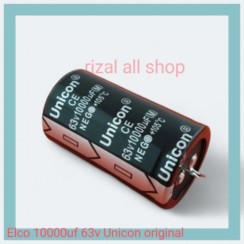 Elco 10000uf 63v Unicon Original