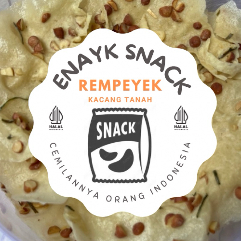 

Rempeyek Kacang Tanah 5 liter