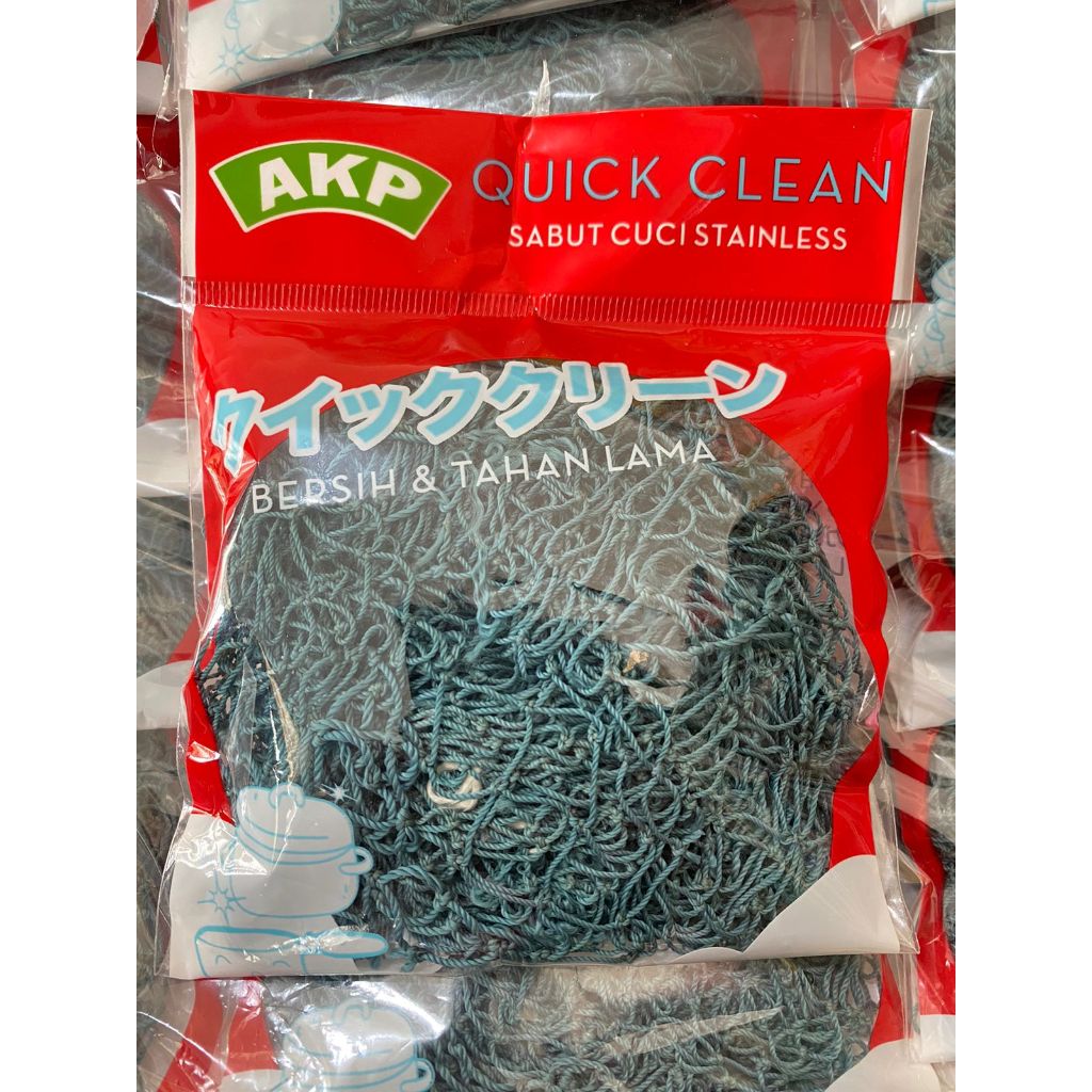 Sabut Jaring Nylon Hijau Cuci Piring Cap AKP