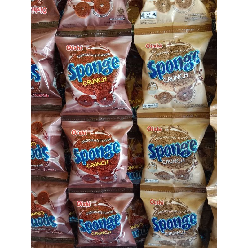 

HARGA GROSIRR!!! SPONGE Mochaccino dan Chocolate Flavour 9gr isi 10pcs