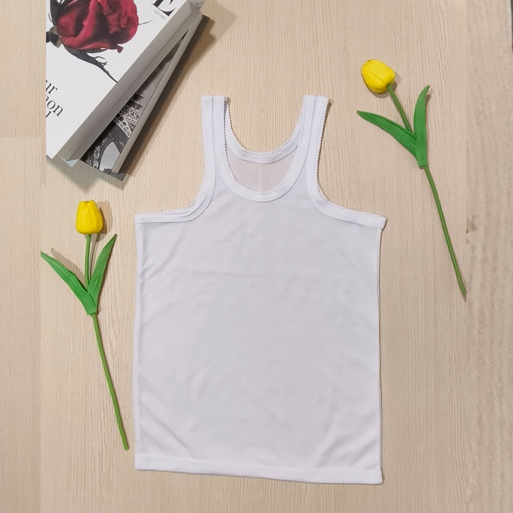 1 Pcs Kaos Dalam Anak Cowok Size 3L s.d 7L SD, SMP Singlet anak laki-laki