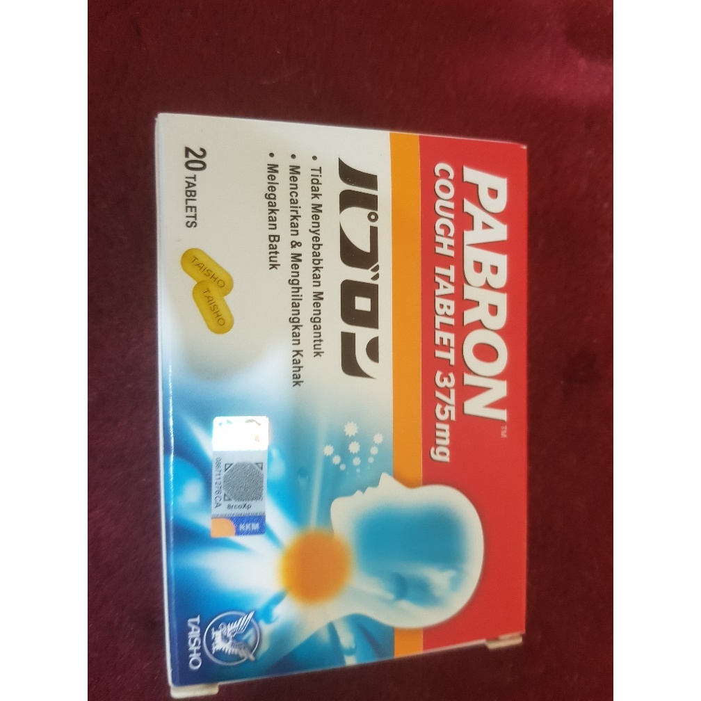 Pabron Cough Tablet 375 mg