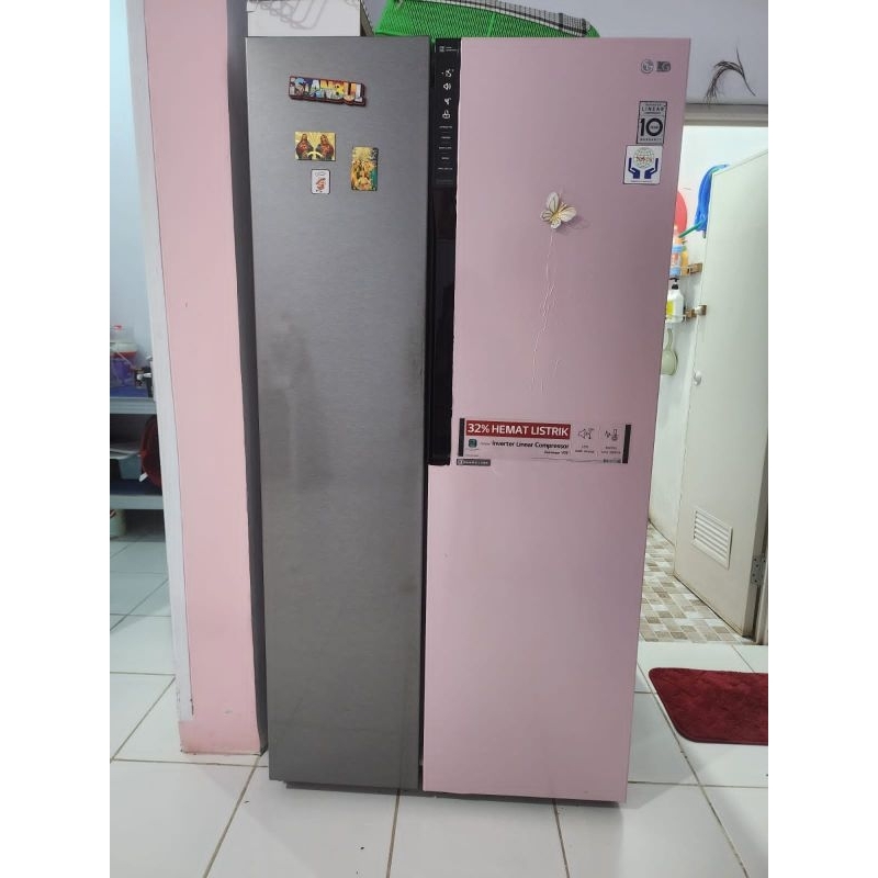 Kulkas LG 2 pintu smart inverter