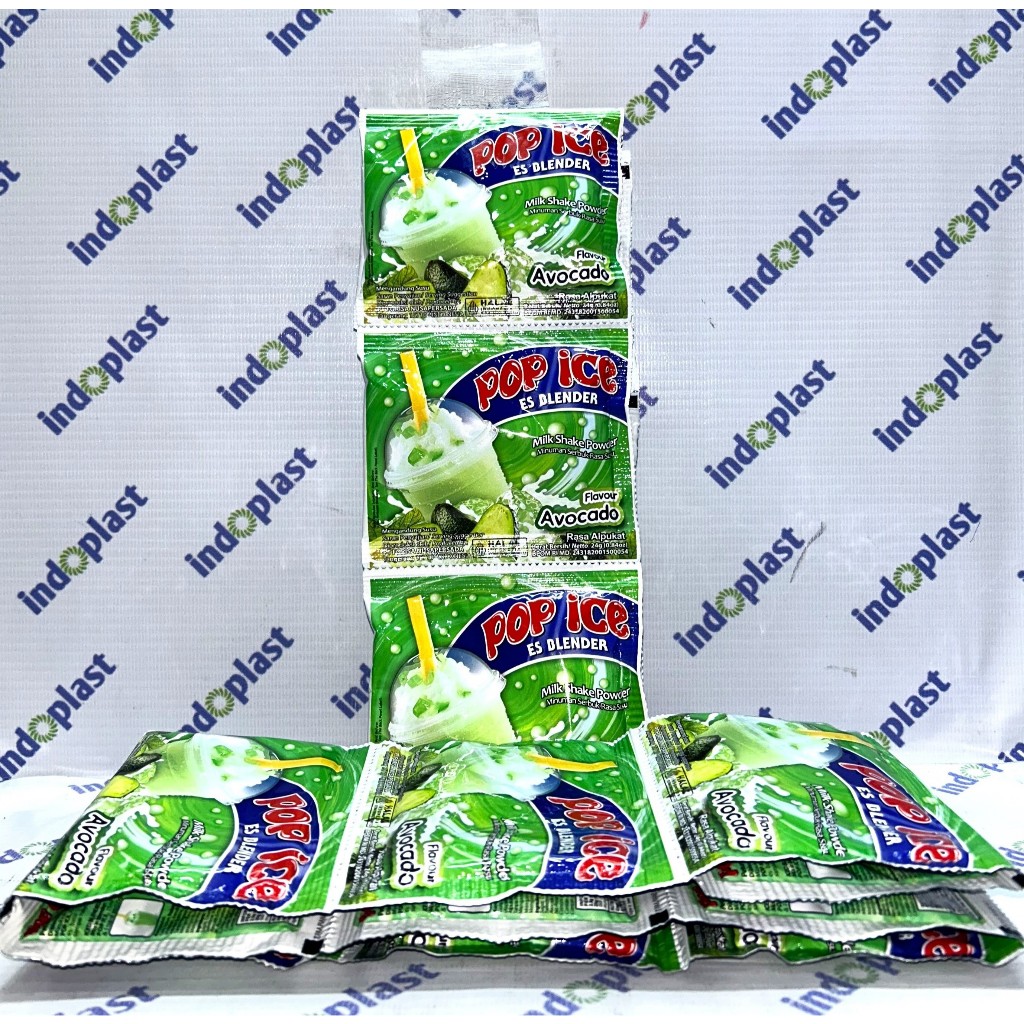 

Pop Ice Milk Shake Powder Alpukat 25 gr 10 Pcs