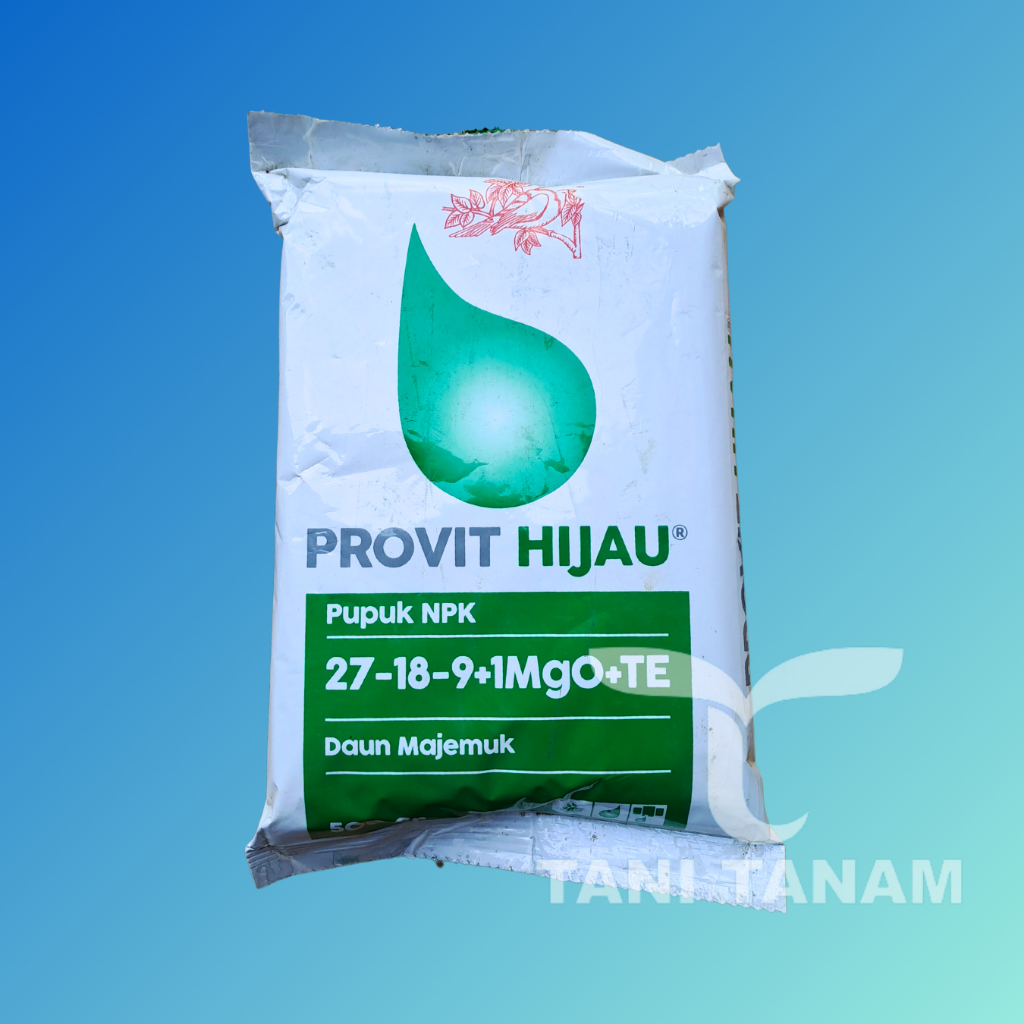 PUPUK NPK MEROKE PROVIT HIJAU 500 GRAM