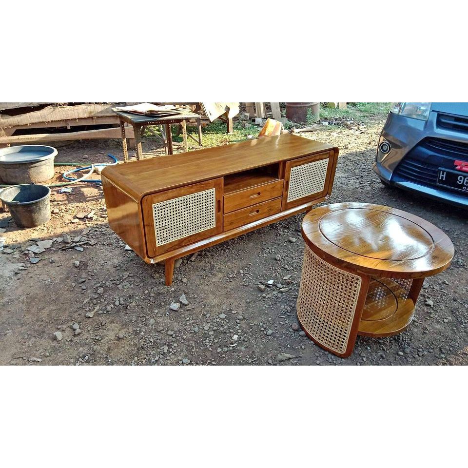 bofet retro kayu jati