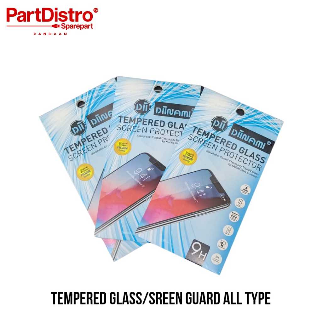 TG (TEMPERED GLASS ) DIINAMI CLEAR ALL TYPE