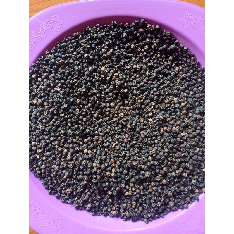 

Biji Lada Hitam.Black Pepper serbuk halus Kualitas ekpor 9 negara Terbaik.1kg