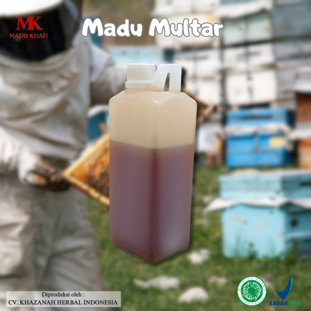 

Madu multi nektar isi bersih 1kg