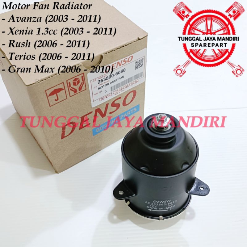 Motor Fan Radiator Avanza Xenia Rush Terios GrandMax 2003-2011 Ori Garansi