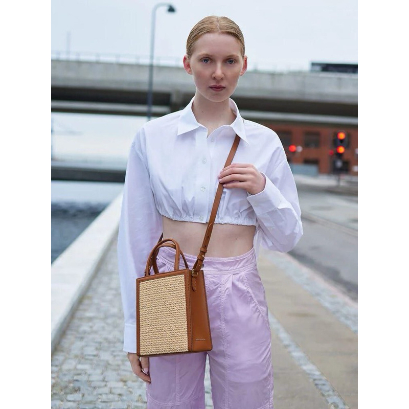 CK Double Handle Tote Bag