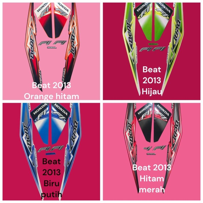 stiker body beat 2013 striping beat