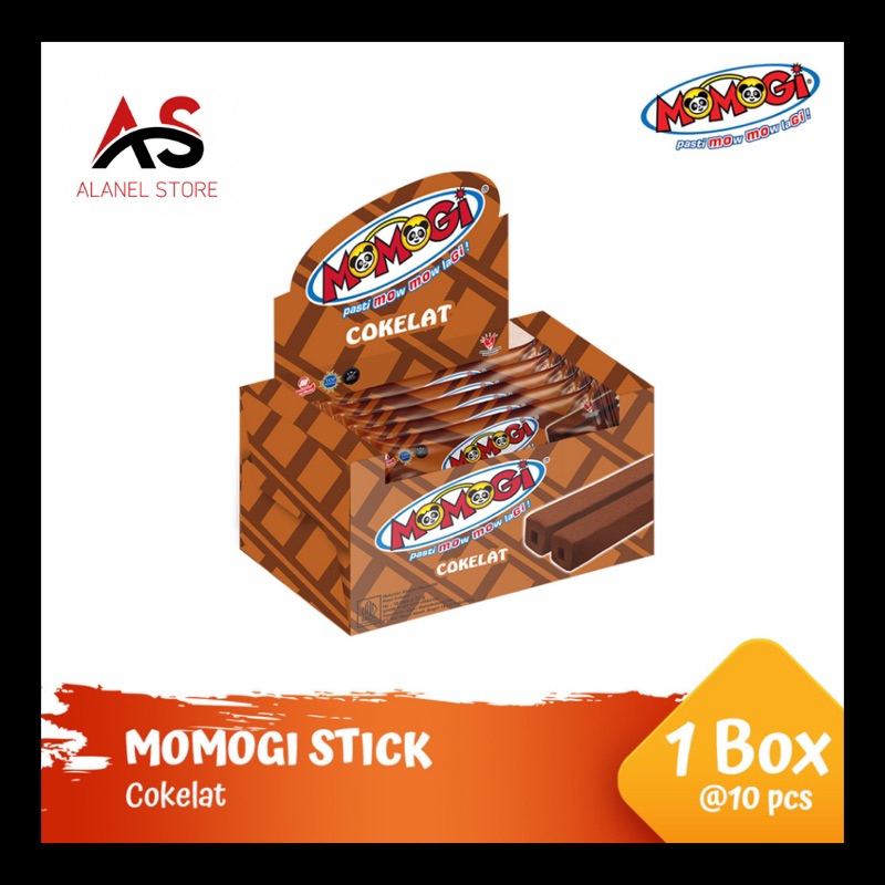 

Momogi Stick Coklat box isi 10 pcs