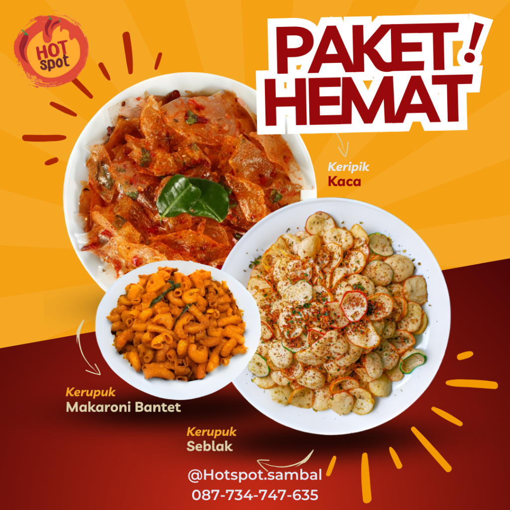 

Paket Kerupuk Keripik Camilan Pedas Daun Jeruk Mini Pas Jumbo Makaroni Bantet Keripik Kaca Kerupuk Seblak