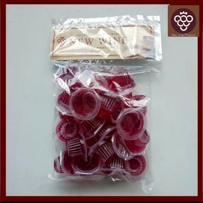 

Anggur Perjamuan Cup Gereja Isi 25, 50, 100 (Newwineproduct)