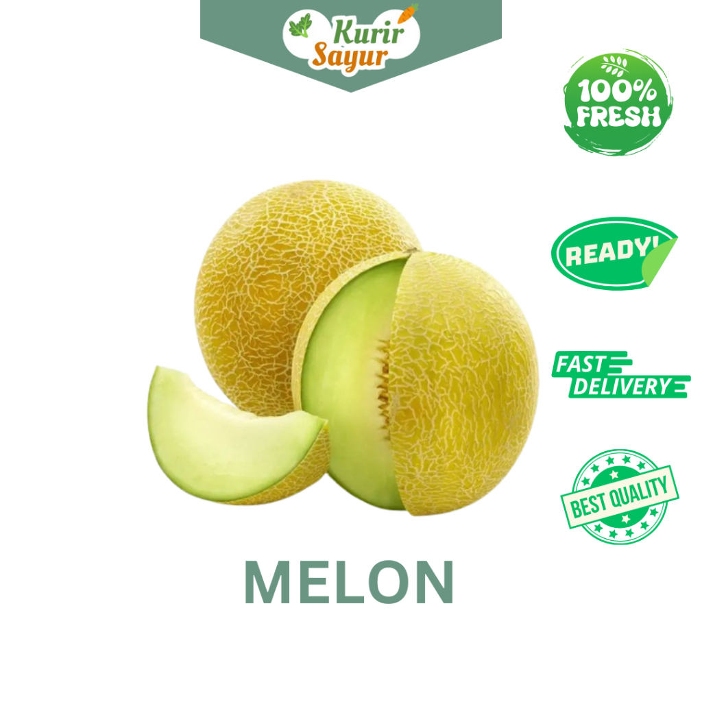 

KURIR SAYUR - BUAH MELON MANIS FRESH 1 BUAH