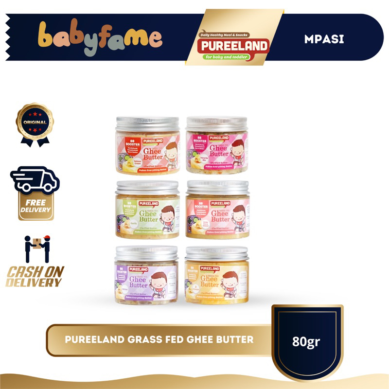 

PUREELAND GHEE BUTTER | BUTTER MPASI SIAP SAJI