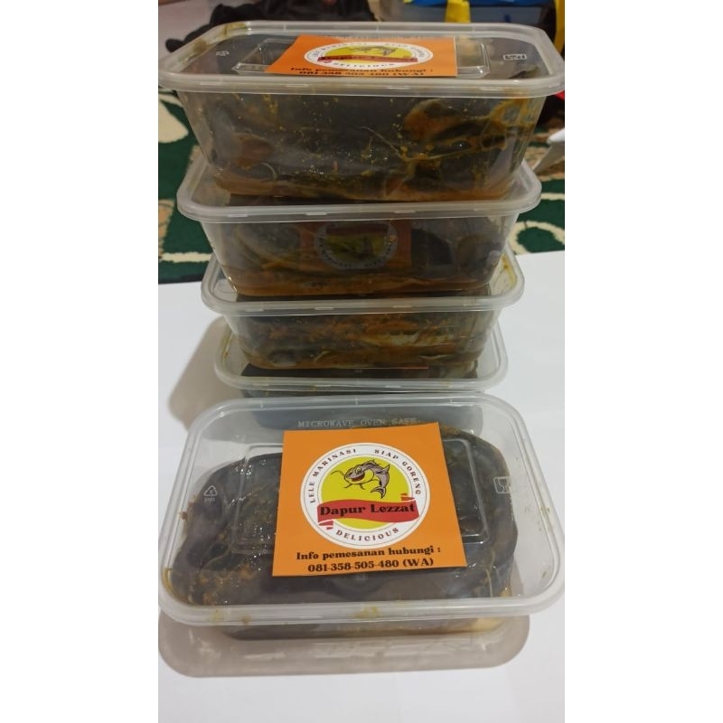 

Lele bumbu (marinasi) siap goreng istimewa